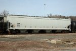 ALHX 1004, 4-Bay Covered Hopper Car NEW on the BNSF at Gibson Yard